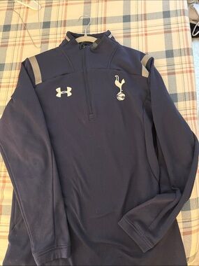 Under Armour Navy Tottenham Hotspur Quarter-Zip Training Top